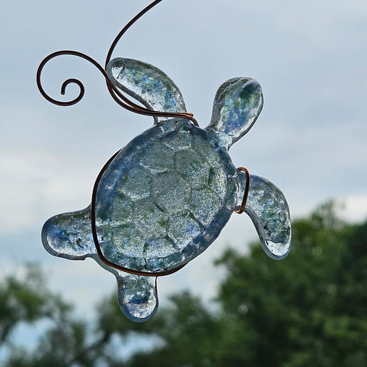 Fused Glass Turtle