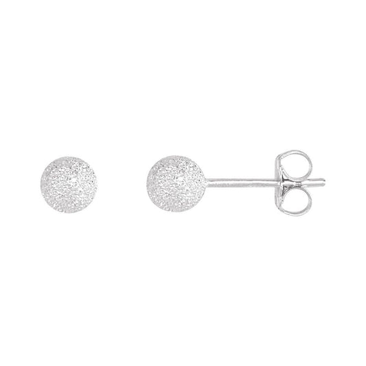 5mm Sterling Silver Ball Earrings