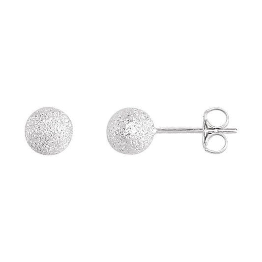 5mm Sterling Silver Ball Earrings