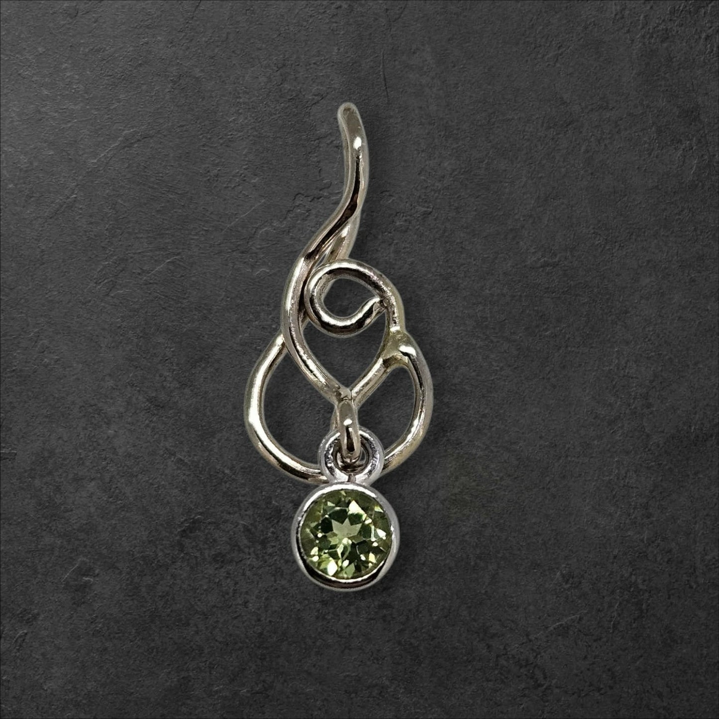 Handmade 14k Peridot Pendant *Pendant Only*