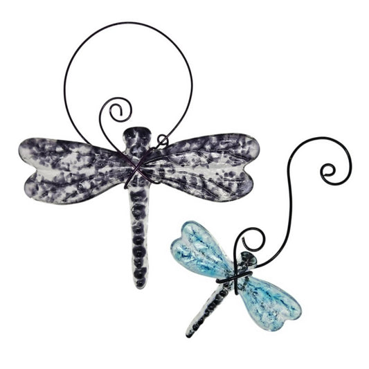 Handmade Fused Glass Dragonfly Suncatcher