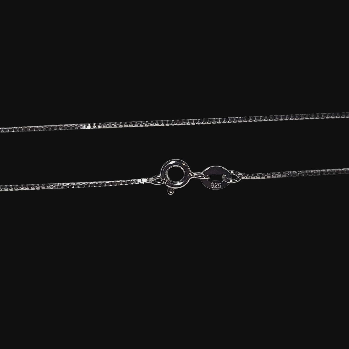 Sterling Silver 18" Box Chain