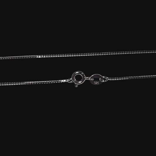 Sterling Silver 18" Box Chain