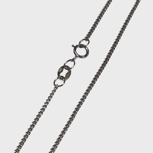 24" 1.5mm Sterling Silver Curb Chain
