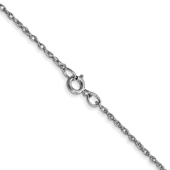 14k White or Yellow Gold Cable Rope Chain