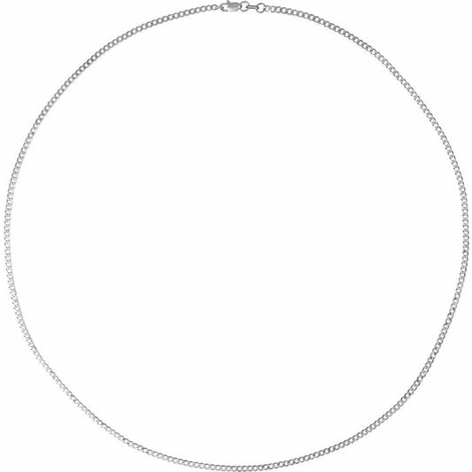 18" 1.95mm Curb Chain