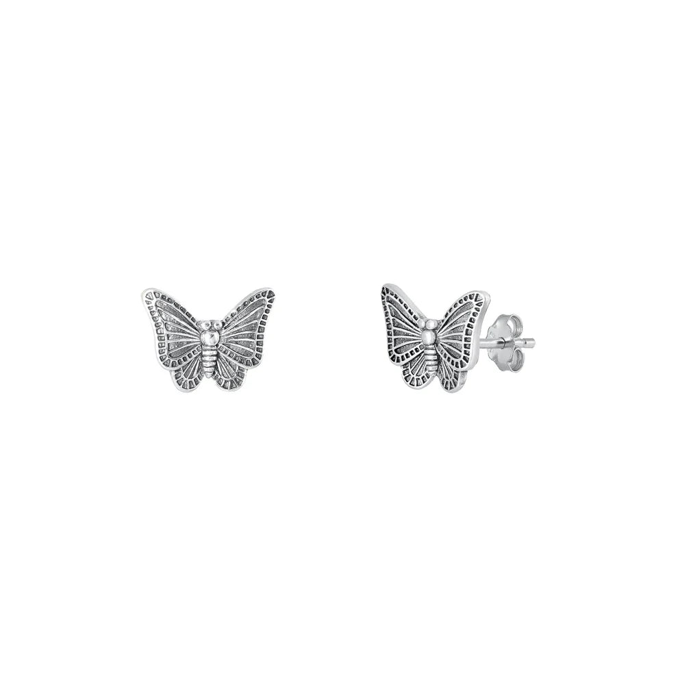 Sterling Butterfly Earrings
