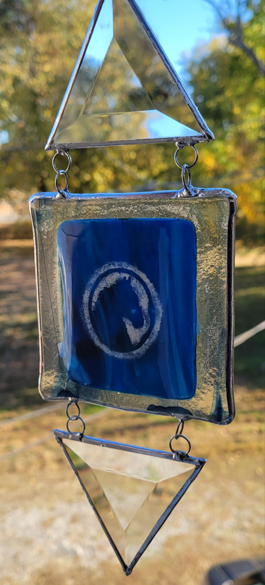 Fused Glass Horse Suncatcher