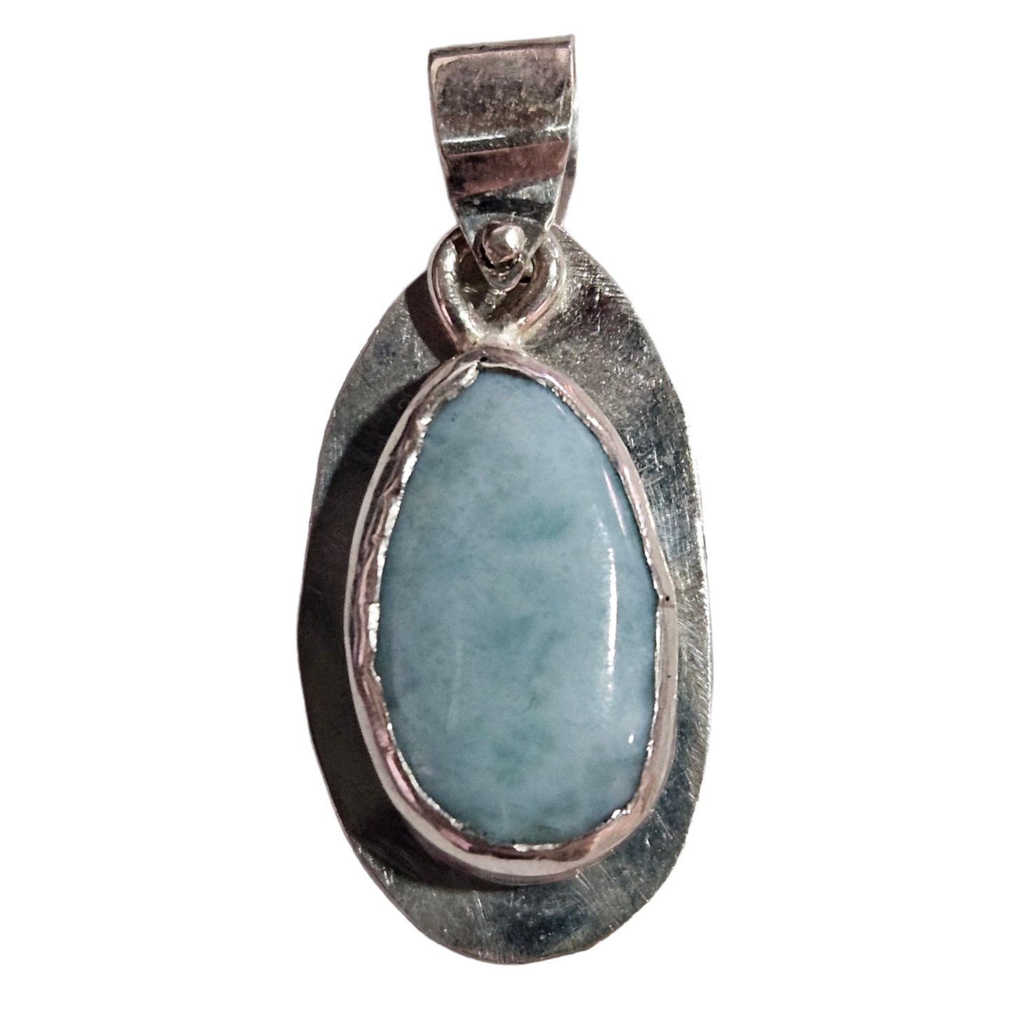 Handmade Sterling Larimar Pendant