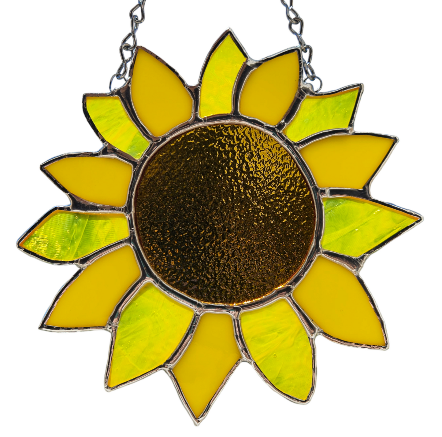 Stained Glass Sunflower