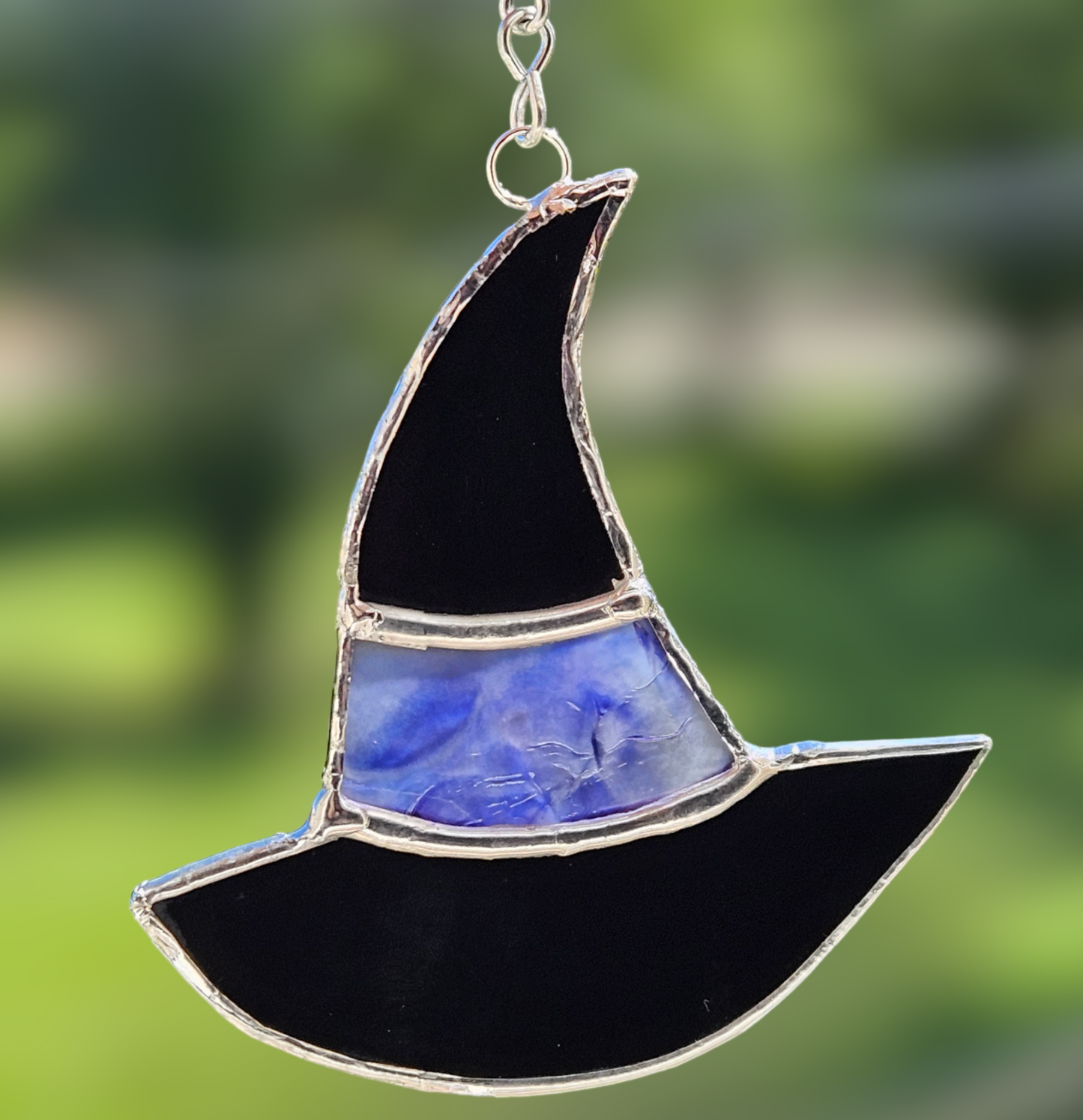 Stained Glass Witches Hat