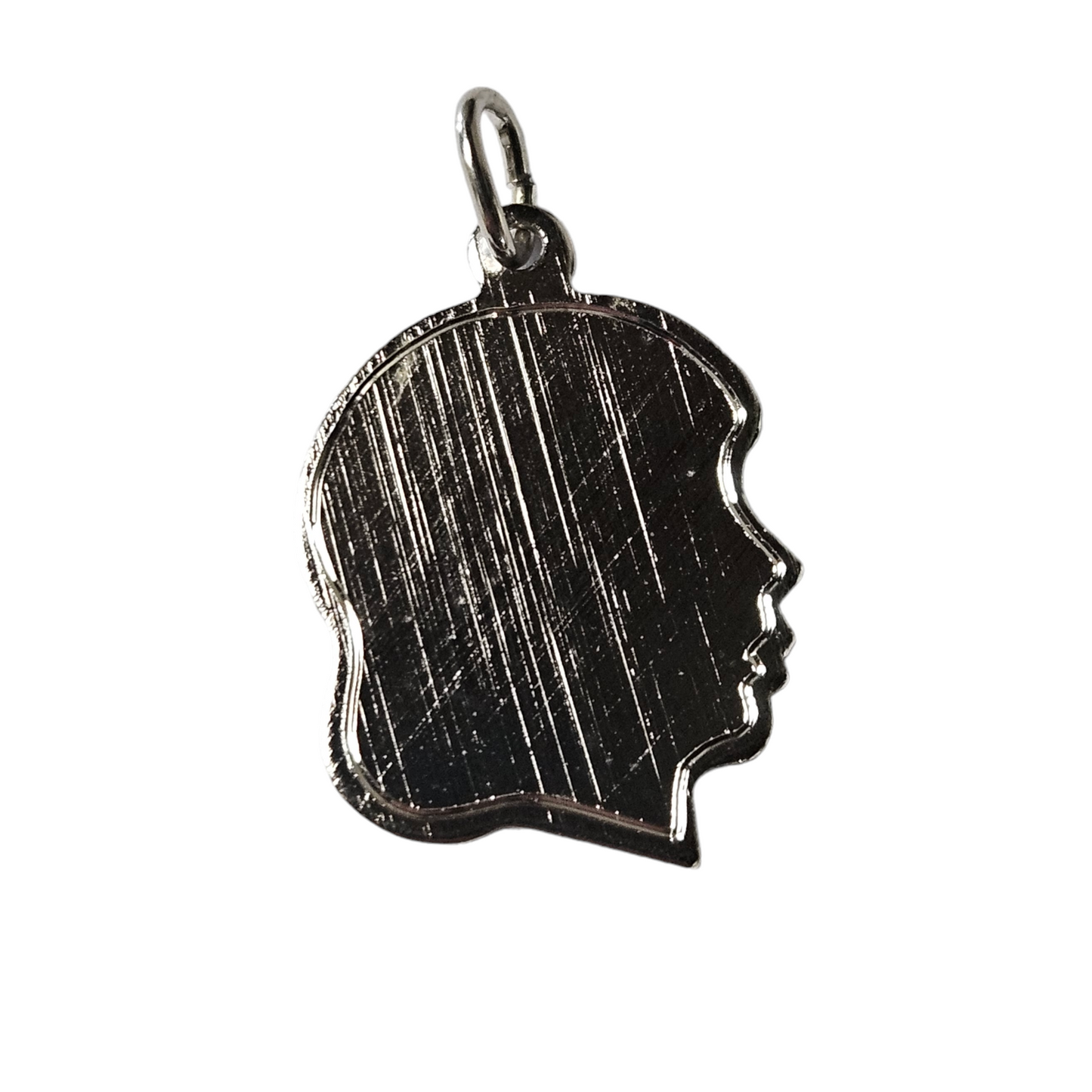 Girls Head Charm