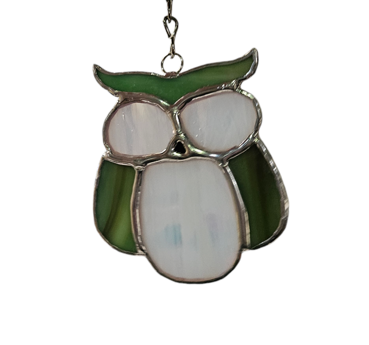 Owl Stained Glass Suncatcher