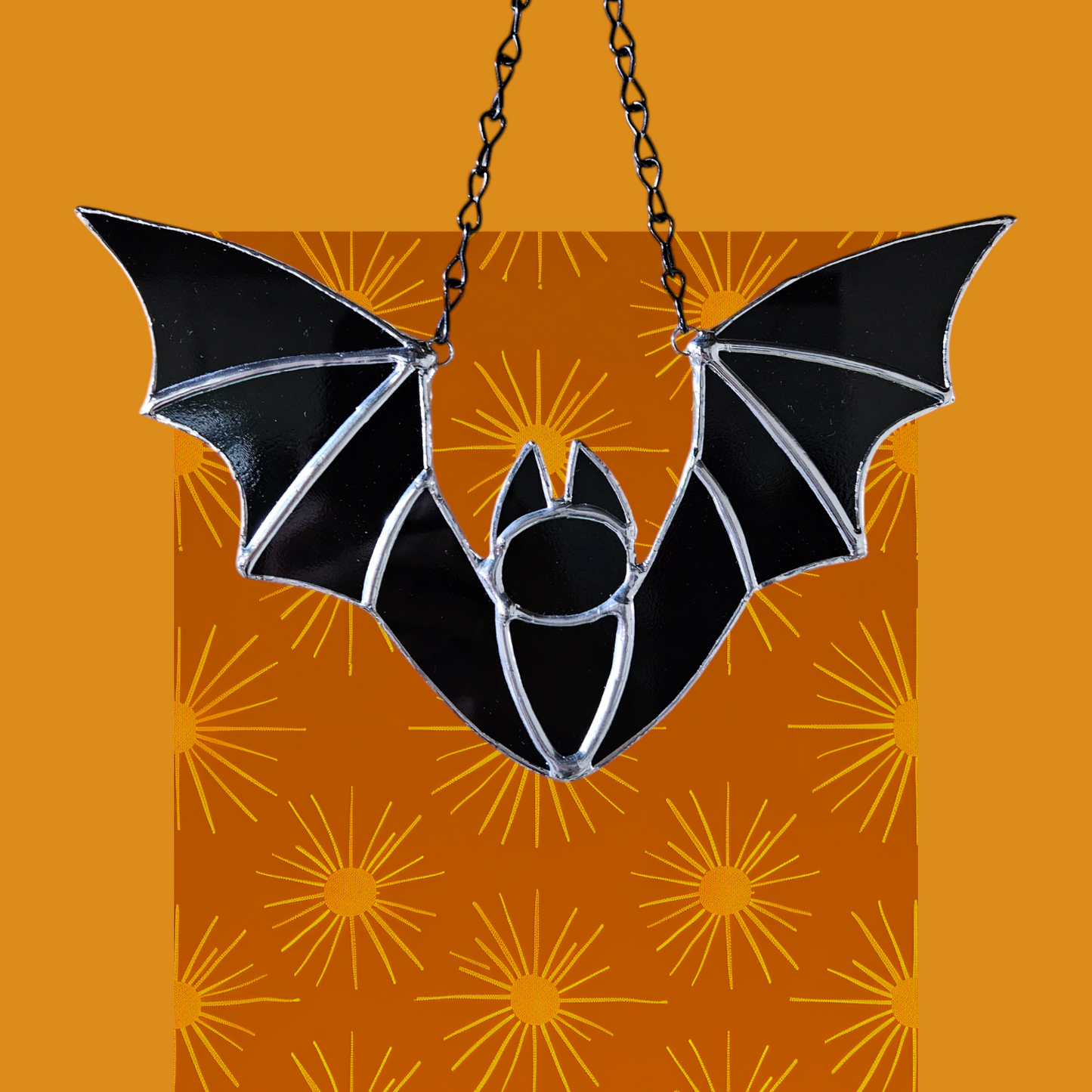 Stained Glass Bat