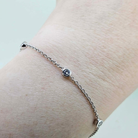 14k Diamond Bracelet