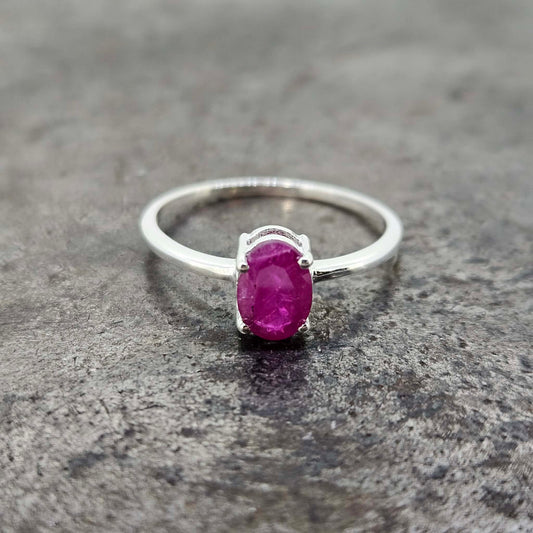 Sterling Silver Gemstone Rings