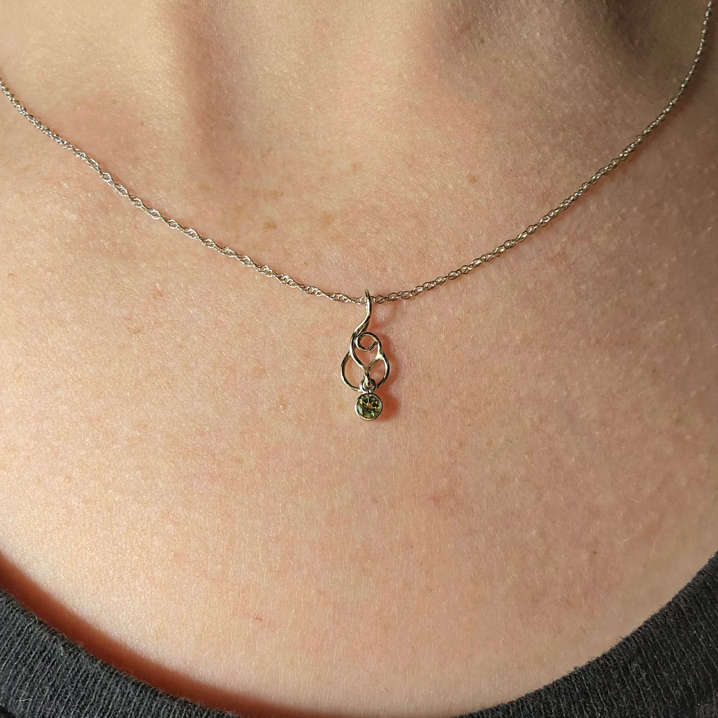 Handmade 14k Peridot Pendant *Pendant Only*
