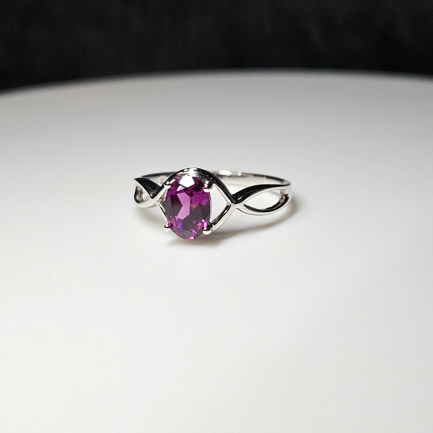 Rhodolite Garnet Ring