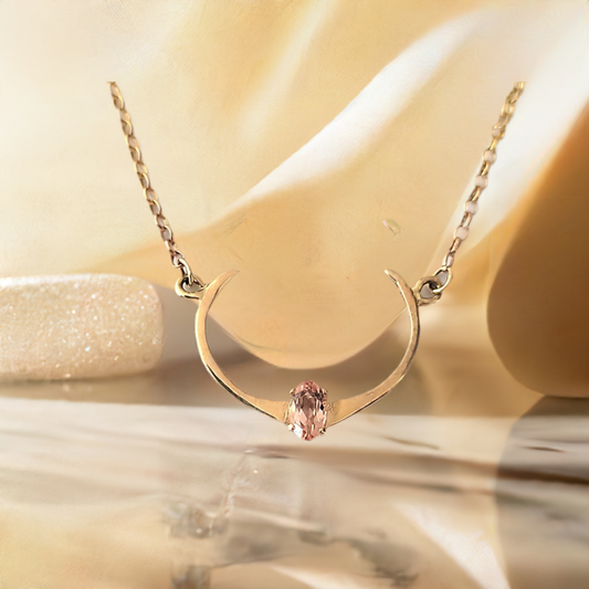 Crescent with Imperial Topaz