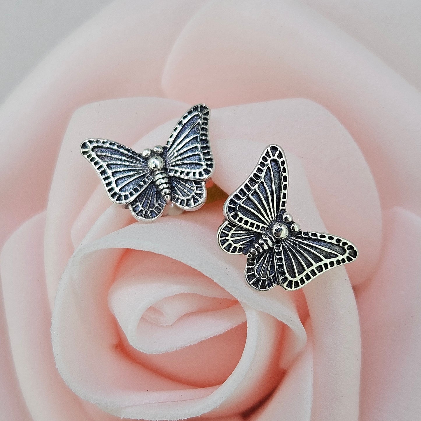 Sterling Butterfly Earrings