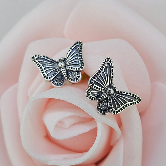 Sterling Butterfly Earrings