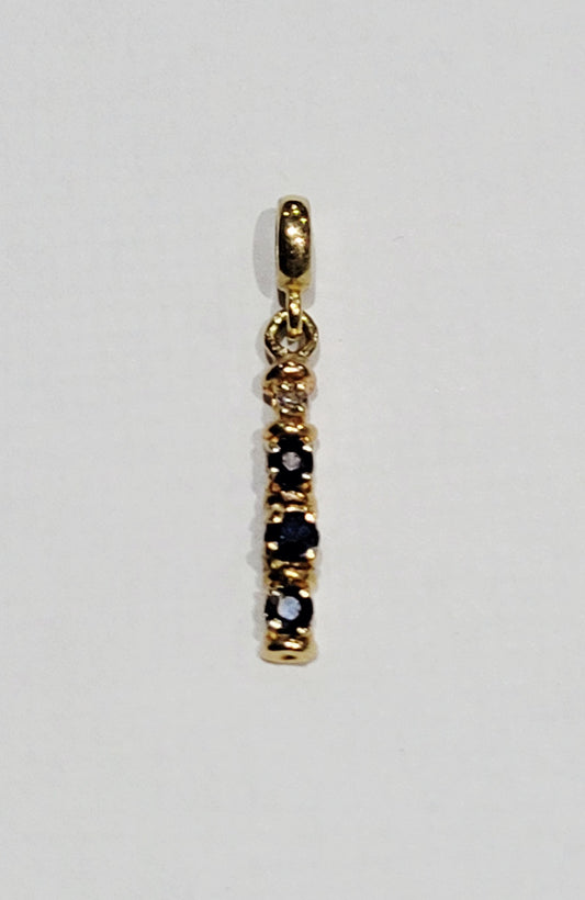 Sapphire and Diamond Pendant