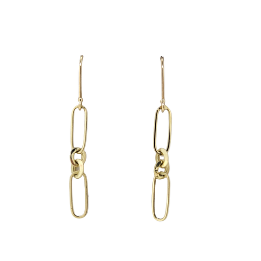 14k Staple Style Earrings