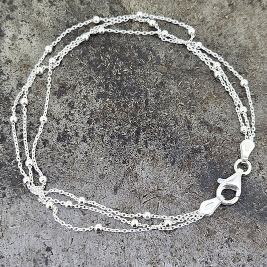 Sterling Silver Bracelet 7"