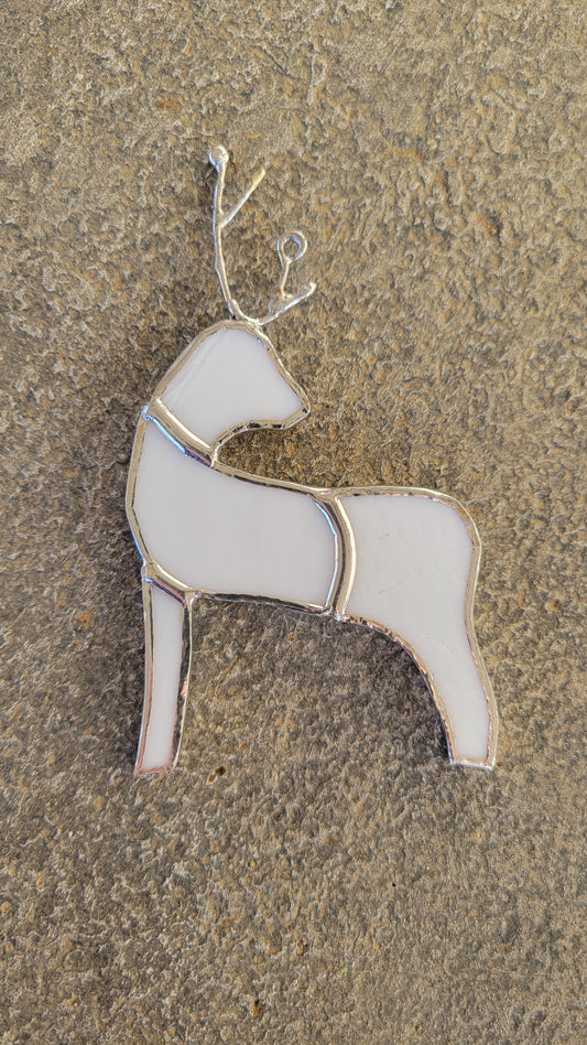 Handmade Stained Glass Deer