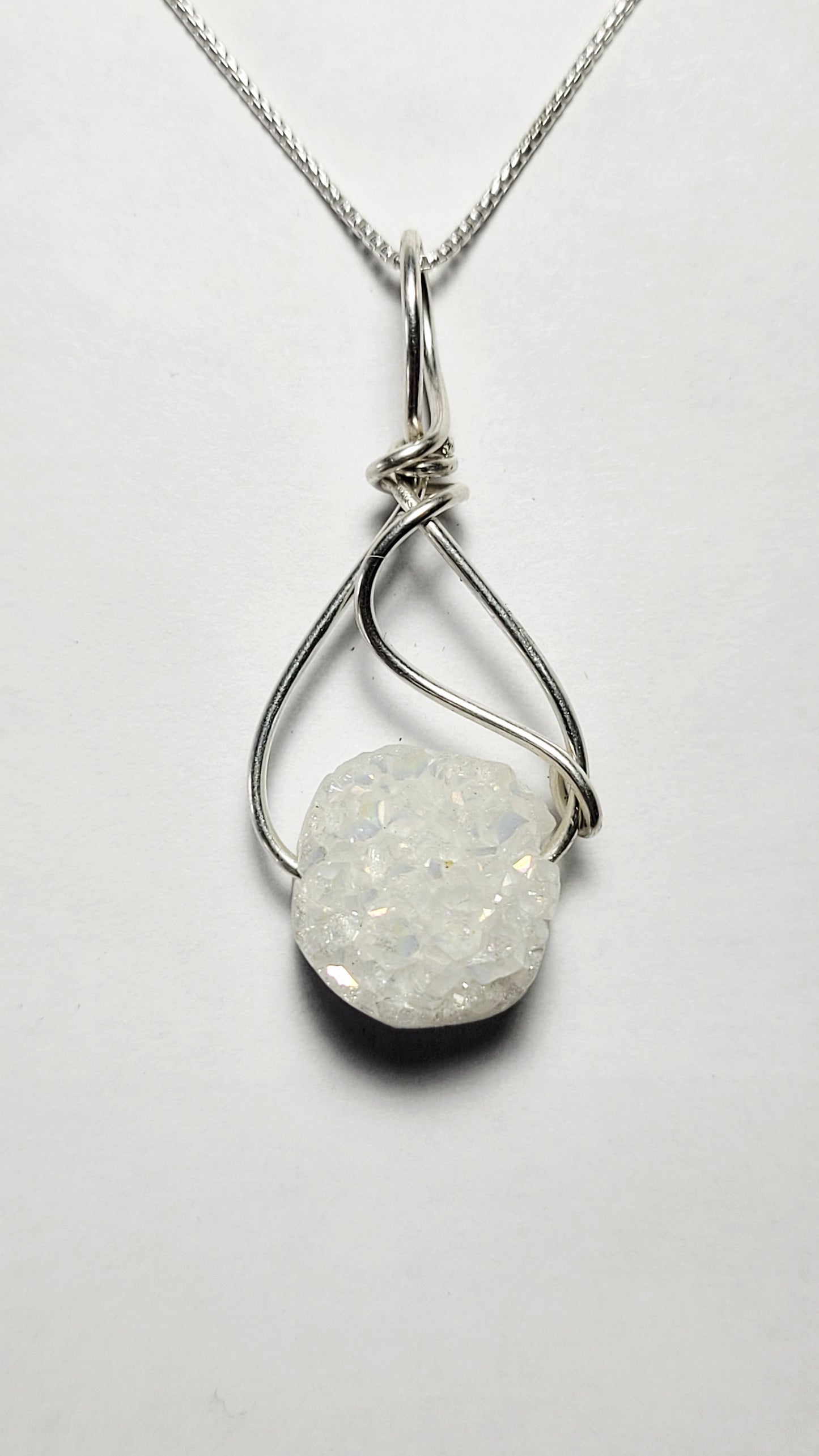 Druzy Quartz Necklace
