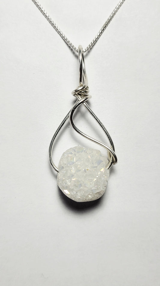 Druzy Quartz Necklace