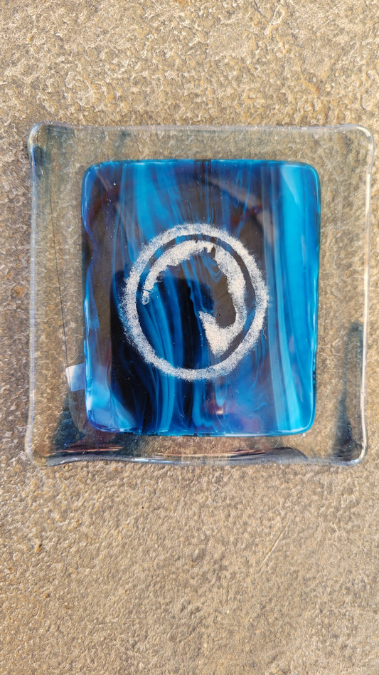 Fused Glass Horse