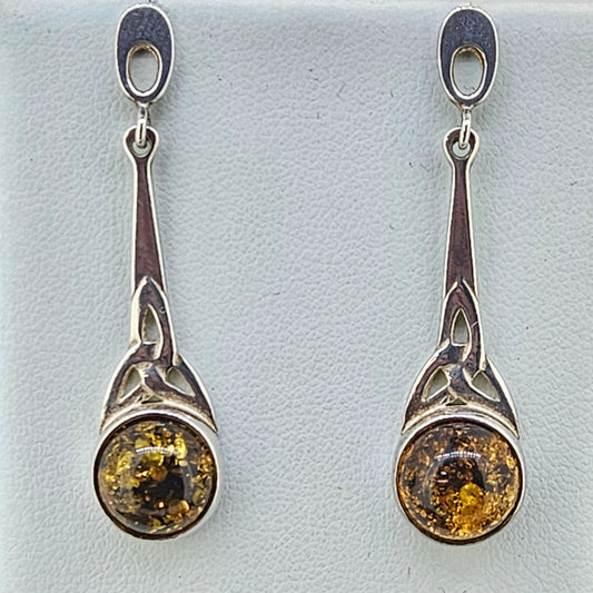 Amber Dangle Earrings  $65.00