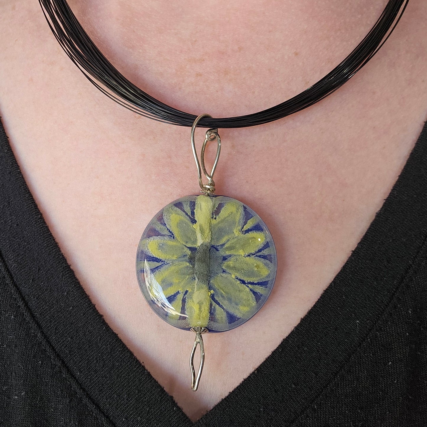 Fused Glass Pendant