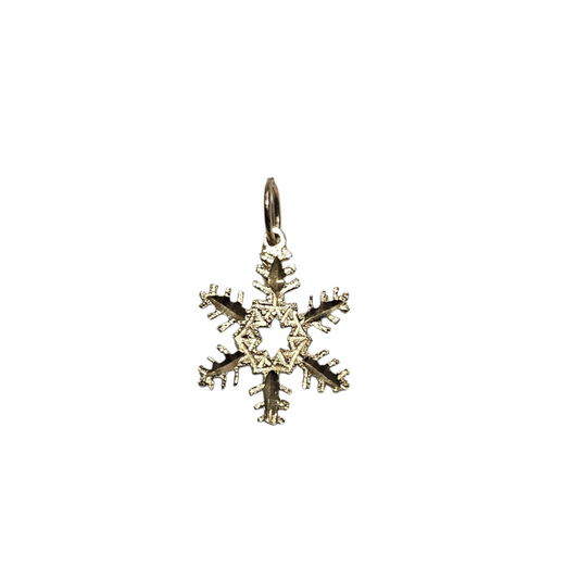 14k Snowflake Pendant *Pendant Only*