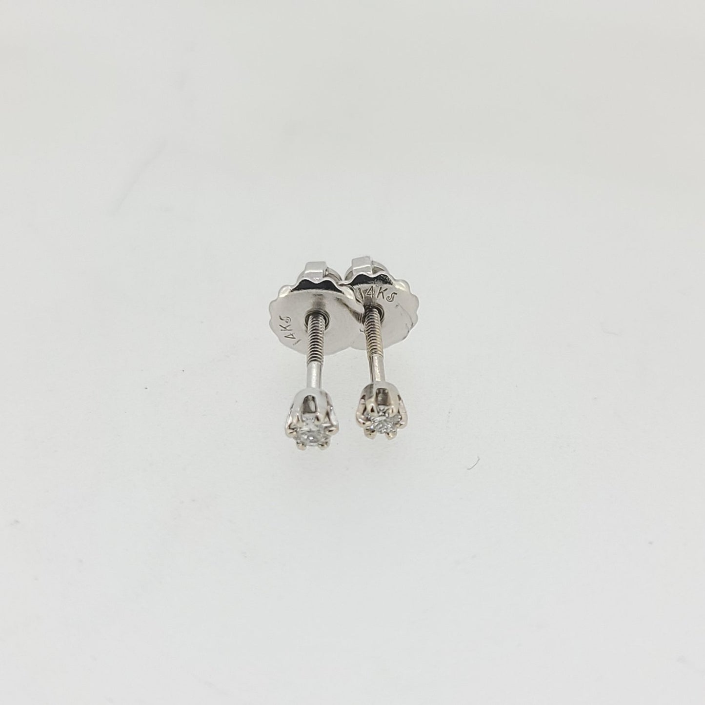 0.16ct Diamond Stud Earrings