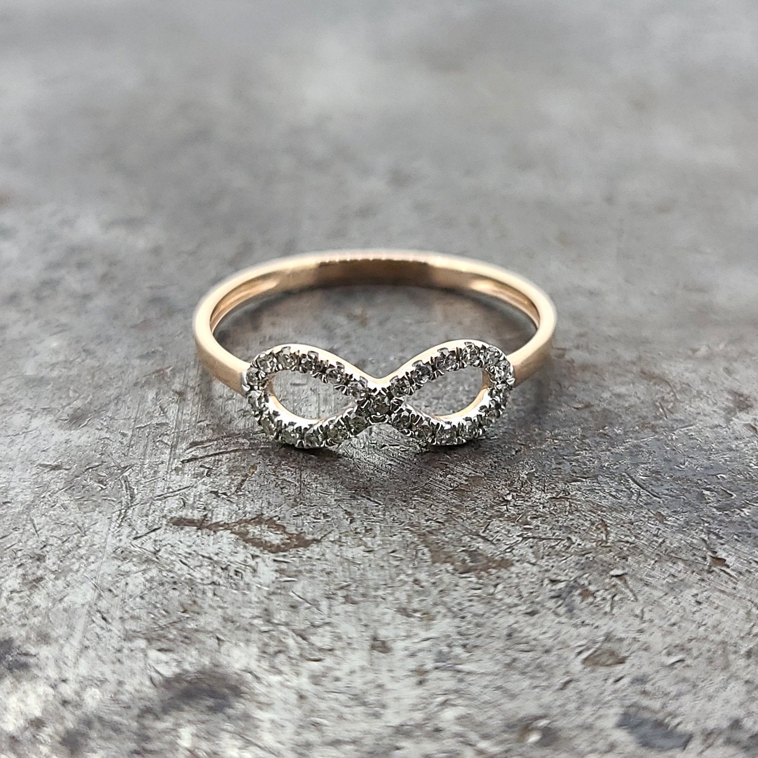 Rose Gold Infinity Ring – Millstone