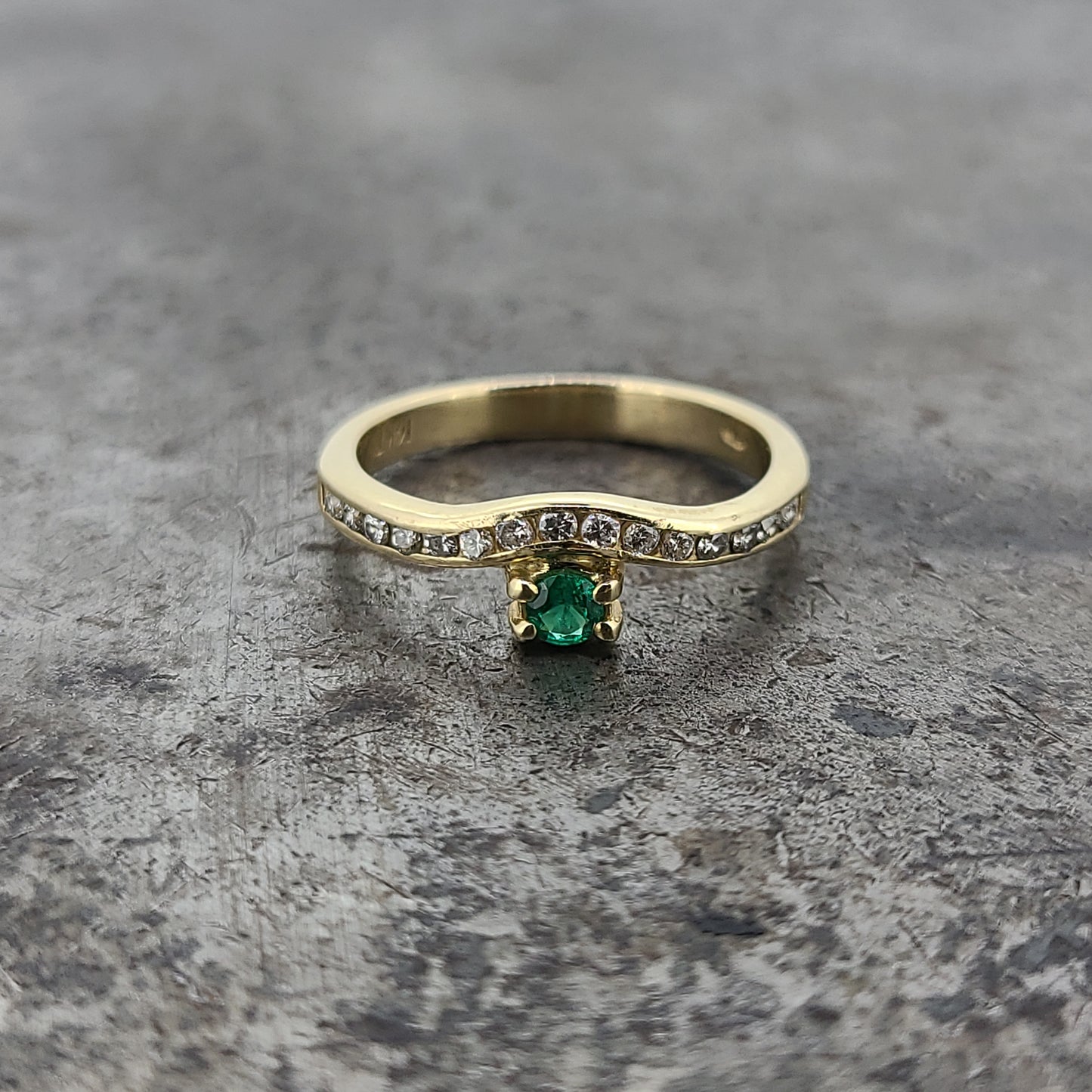 Emerald and Diamond Band