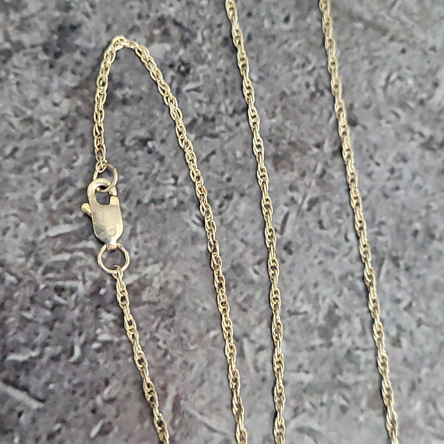 18" SS Rope Chain