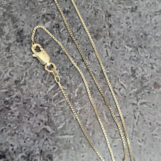 Sterling Box Chain