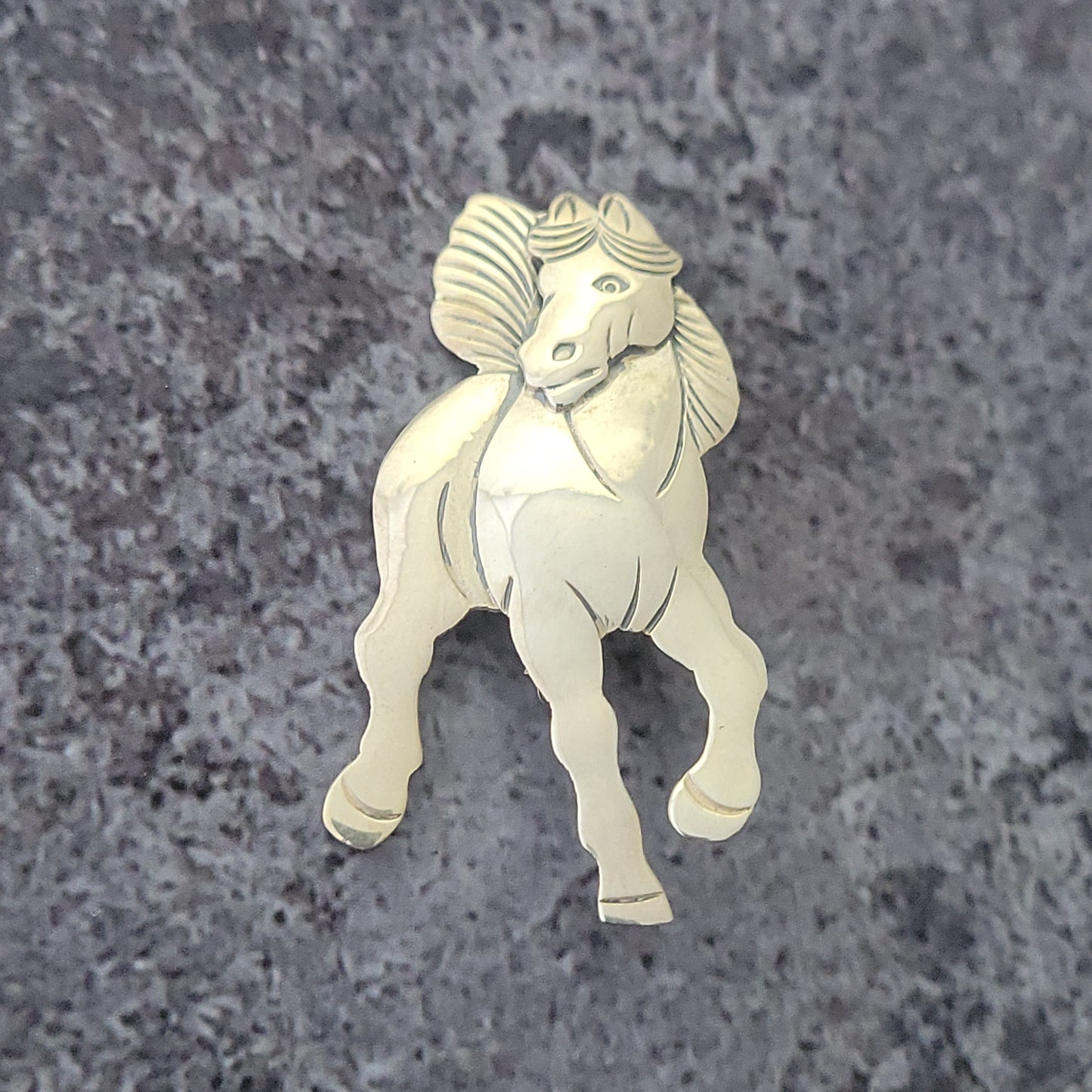 Sterling Horse Pin