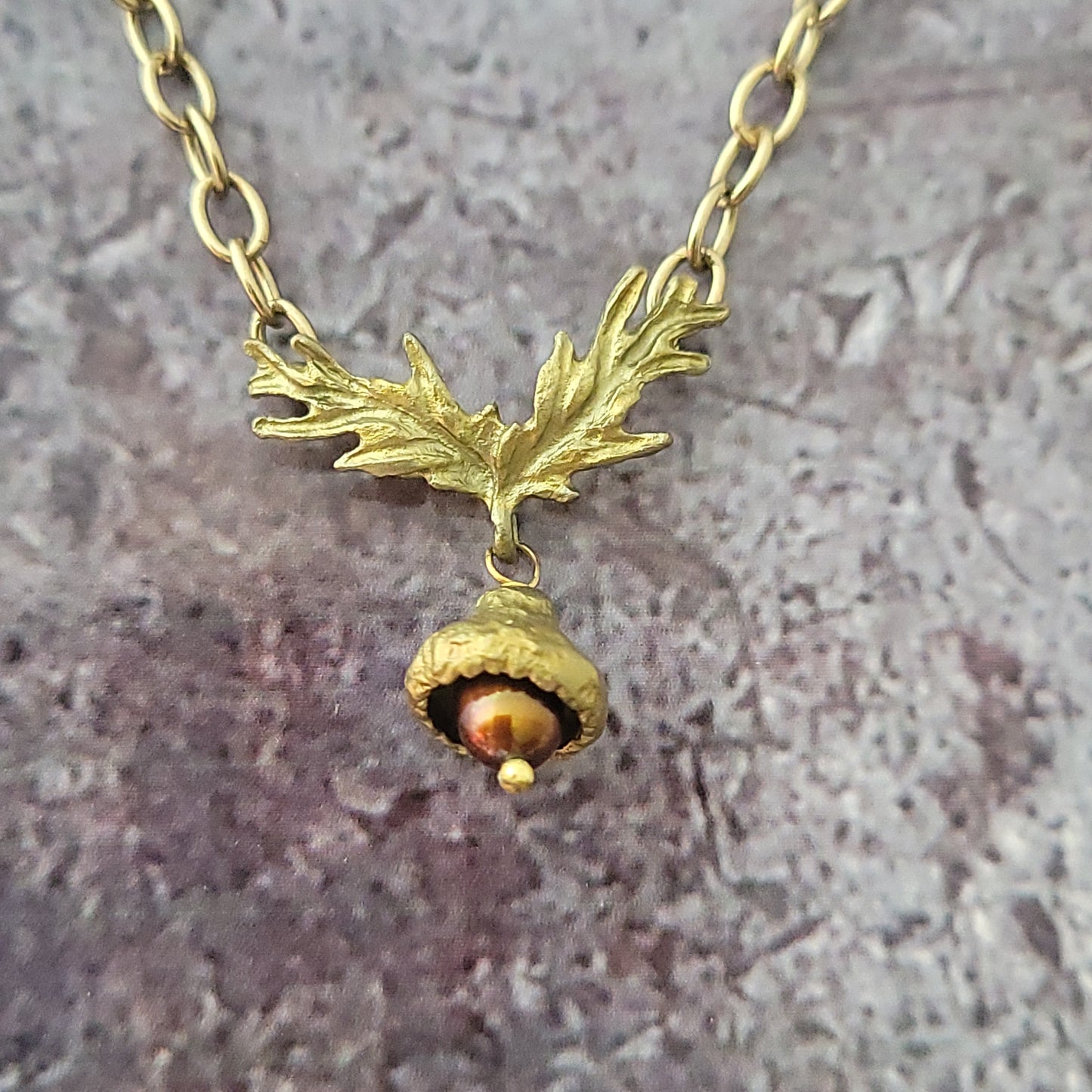 Acorn Necklace. $100.95