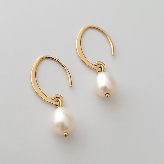 14k Pearl Earrings