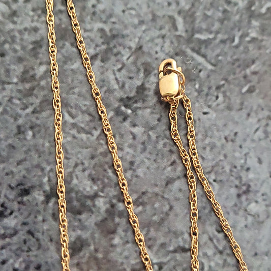 Rose Goldfilled Rope Chain