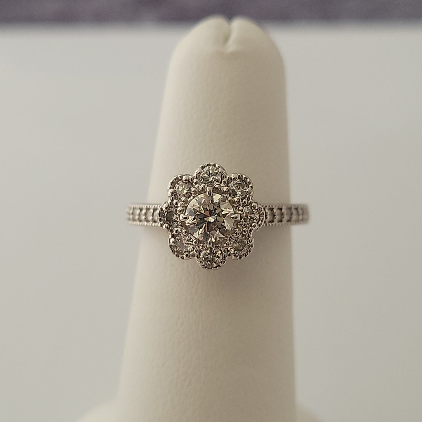 Platinum & Diamond Engagement ring