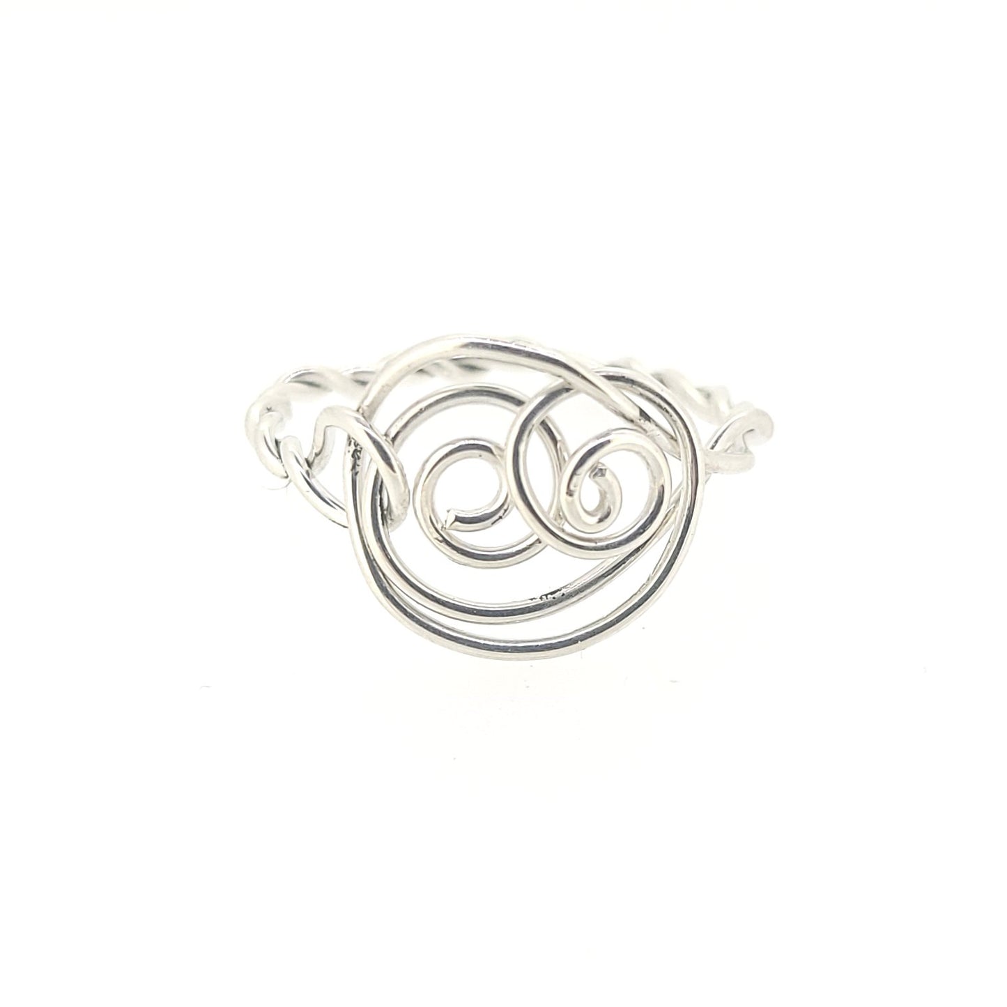 Handmade Spiral Design Ring