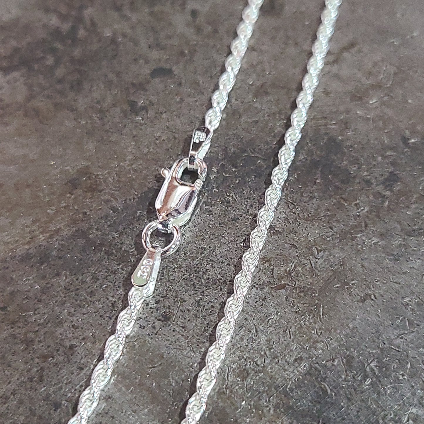 Sterling Rope Chain