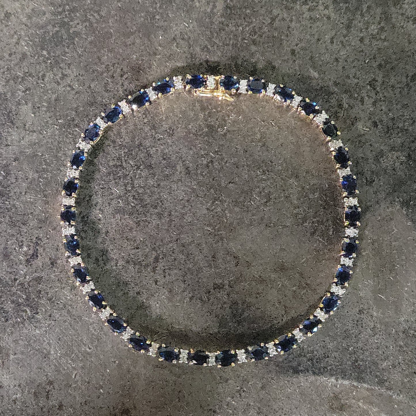 14k Sapphire Bracelet