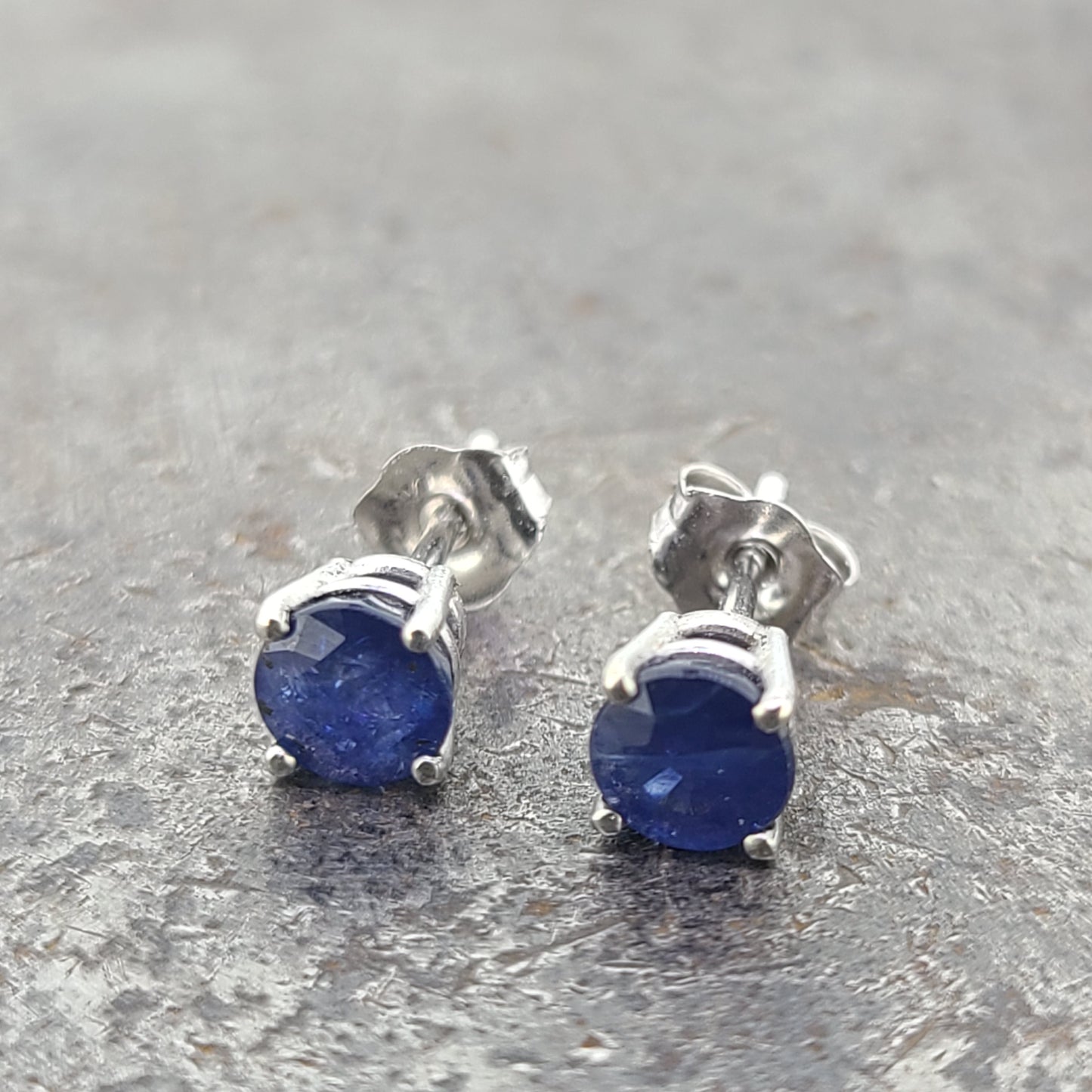 Sapphire Stud Earrings