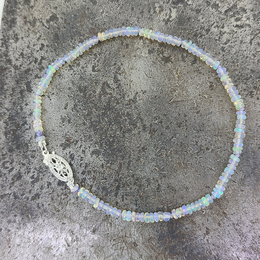 Opal Bead Bracelet